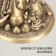 Chinese Style Door Pull Ring Pure Copper Door Ring Kirin Head Lion Head Retro Handle Antique Wooden Door Animal Head Door Handle