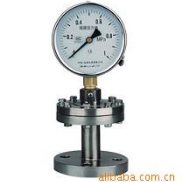 供应YTP-100MF隔膜压力表膜片压力表