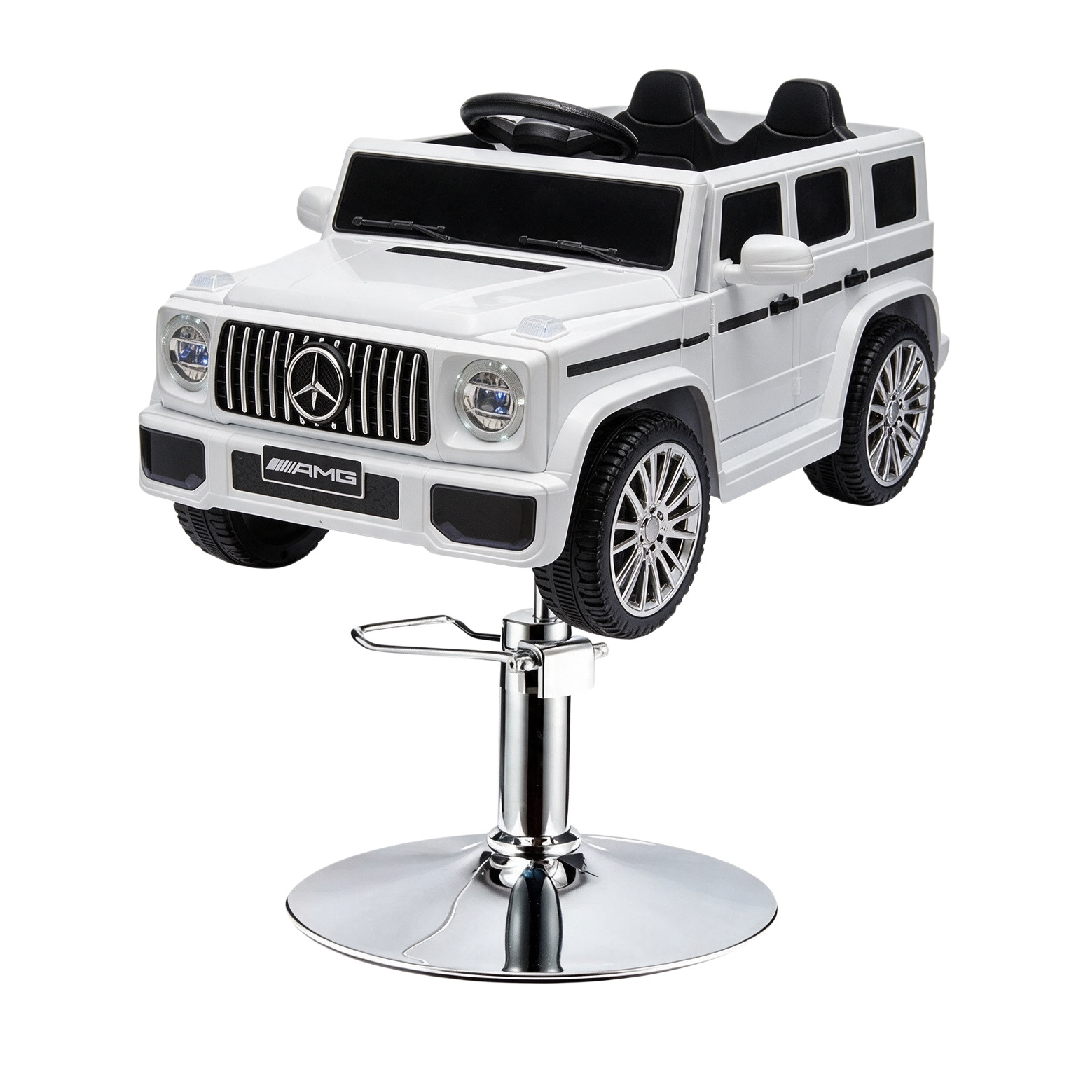 Silla de peluquería transfronteriza para niños silla de cabello giratoria silla de elevación salón de peluquería multifuncional asiento de automóvil de dibujos animados al por mayor image 109