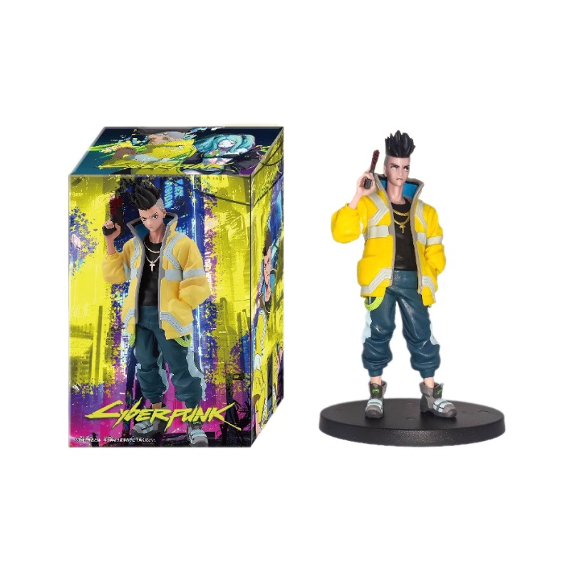 사이버 펑크 에지 워커 레베카 주변 보조 섀시 데스크탑 장식품 박스 핸드 도매