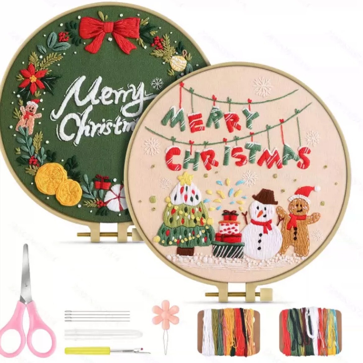 Cx142 + 1145 + 1 tijeras rosas + 1 destornillador blanco + 1 destornillador Rosa + 1 tensión de bordado