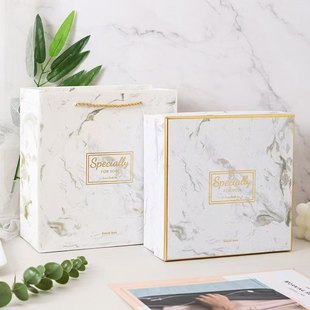 Mother's Day Dragon Boat Festival Heaven and Earth Cover Birthday Packaging Box Gift Box Hard Box Large Business Box Accompanying Gift Wholesale