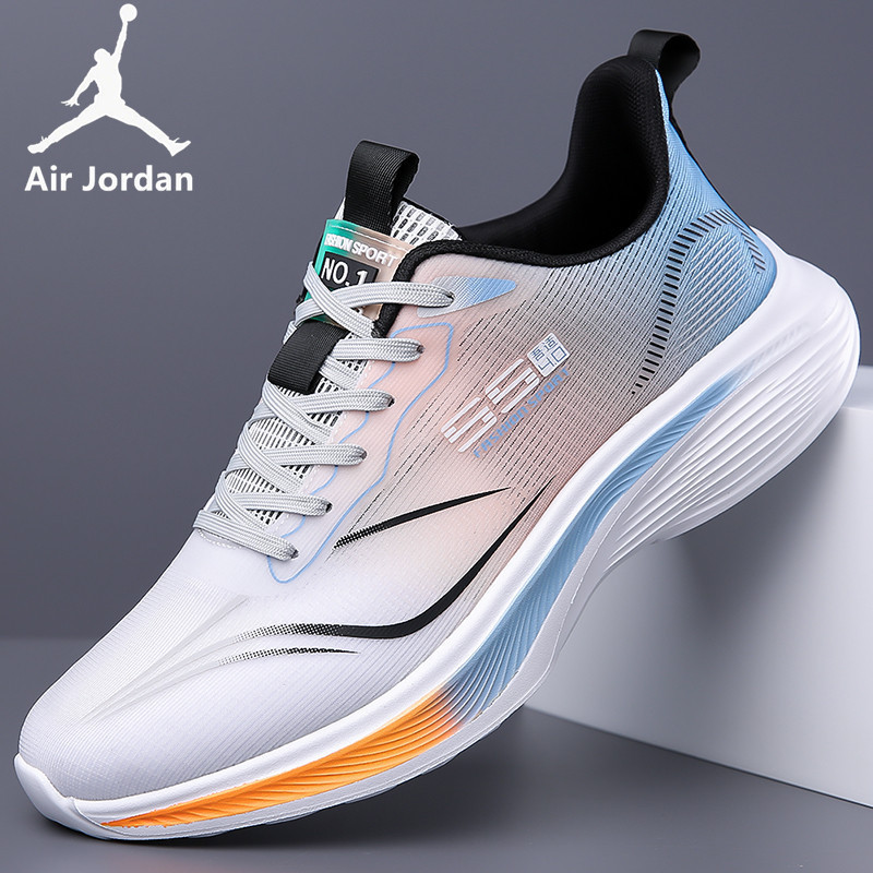 Jordan Men's Shoes 2026 Spring and Summer New Sports Shoes Men's Casual Soft-Soled Mesh Warm and Breathable Travel Running Shoes