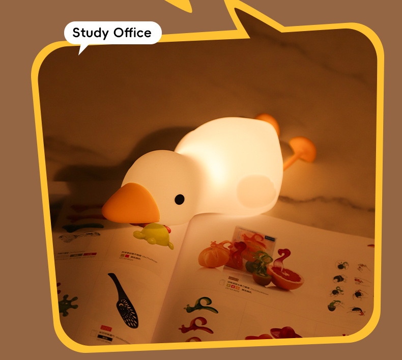 硅胶小夜灯拍拍灯