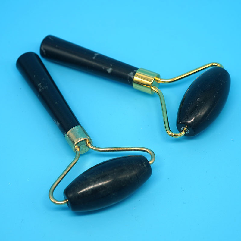 Black Jadeite Eye Ring with Zinc Alloy Bracket Massage Beauty Instrument, Manufacturer Supports Wholesale