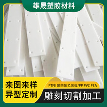 定制加工聚四氟乙烯板 桥梁伸缩缝滑板楼梯板 法兰垫片压模PTFE板