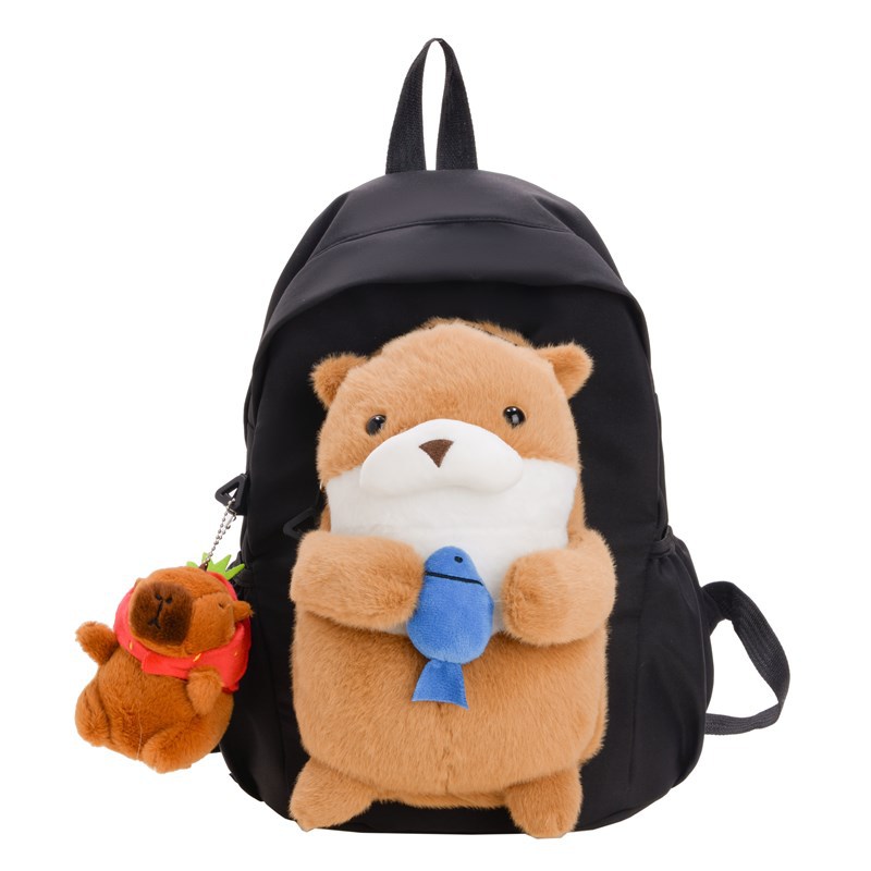 Caricaturas lindas mochila para niños y niñas mochila para muñecas de jardín de infantes 2024 nueva mochila para niños de gran capacidad