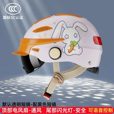 Men and Women, Summer Sun Protection, Motosiklet kaskı (dəbilqə) - pink-rabbit-childrens-style-one-size-fits-all