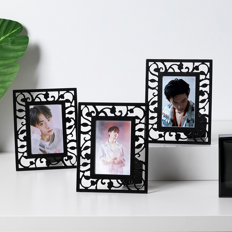 Mini Metal Small Photo Frame 3-inch Polaroid Dedicated Stand Frame Simple Creative Photo Frame Polaroid Photo Frame