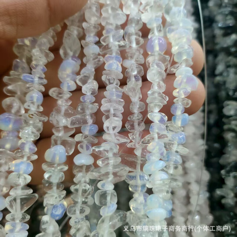 天然水晶瑪瑙砂利原石 diy ジュエリーアクセサリーブレスレットビーズクリスタル消磁石砂利卸売|undefined