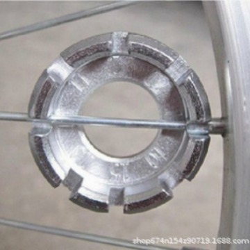 Bicicleta de montaña auténtica 8-boca de acero al cromo molibdeno bicicleta de montaña habló llave trenzado juego de ruedas herramienta de ajuste de alambre de acero