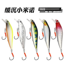 路亚饵批发3g4.5g缓沉小米诺响珠军钩死飞系统三本钩多色假饵