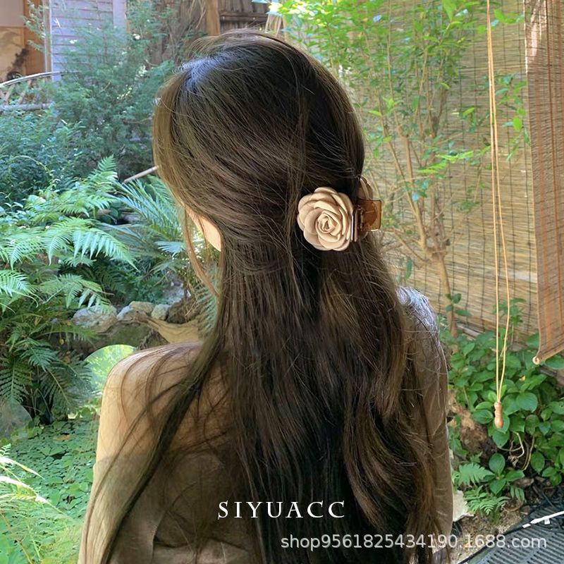 卸売蝶グリッパーヘアピン女性の花のヘアピン 2025 新しい気質後頭部ヘアピンヘアボリュームミディアムヘアアクセサリーホットスタイル|undefined