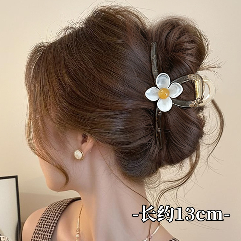 2026 nuevo clip de agarre de alto nivel lindo coreano cabeza trasera clip de cabello toque de cabello gran exquisito clip de tiburón clip de cabello image 31
