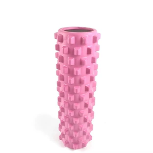 EVA Foam Yoga Column 45CM Solid Wolf Fang Stick Massage Relaxation Roller Fitness Roller Cylinder