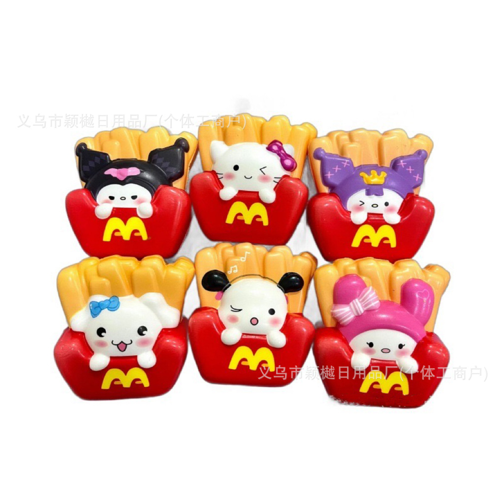 감자튀김 산리오 [9CM] 믹스헤어