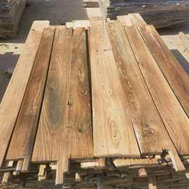 老榆木门板风化木地板墙板楼梯踏步板吧台户外板木地板木板片实木