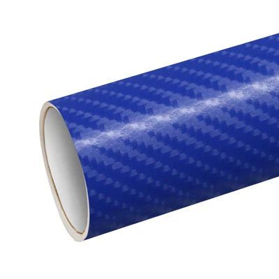 Carbon Fiber Film Center Console: Automotive Film - 15228m-4d-carbon-fiber-blue