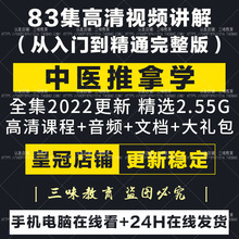 精通全身全套手法入门课程中医教学视频推拿从教程培训调理到自学