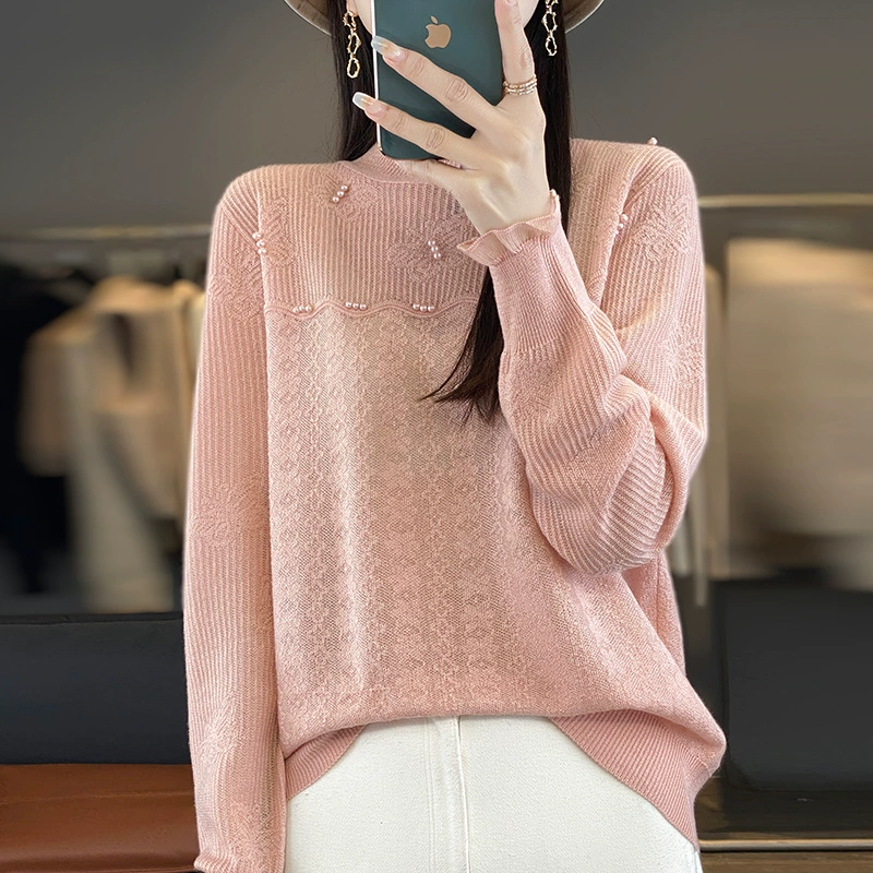 Кашемир с половиной воротником кружевная нижняя рубашка женская 24 новые иностранные гвозди