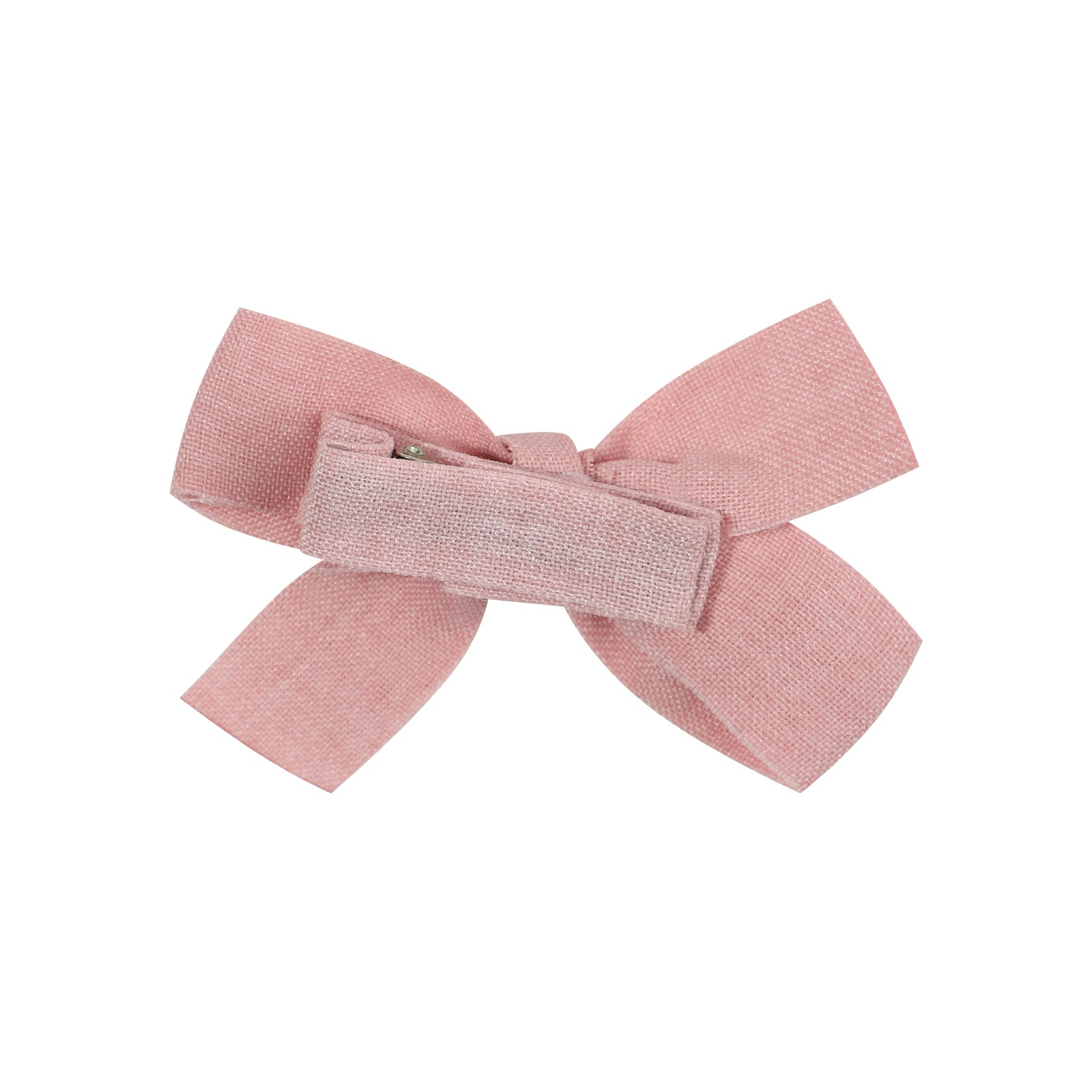 Fashion Bow Knot Cloth Polyester Rib Hair Clip 1 Piece display picture 3