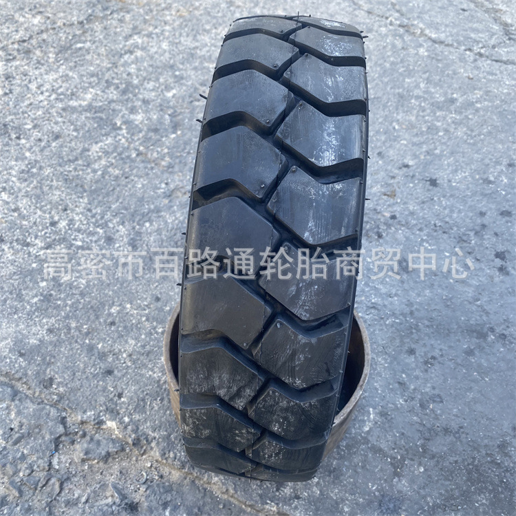 朝阳500-8尼龙CL621花纹充气叉车轮胎5.00-8 10层级送内胎