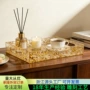 亚克力家用收纳方形展示盘
