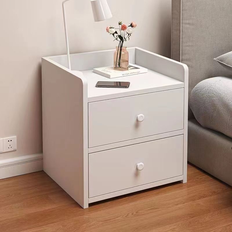 Mesita de noche dormitorio hogar almacenamiento simple y simple con cerradura armario de almacenamiento pequeño estante dormitorio mini armario al por mayor