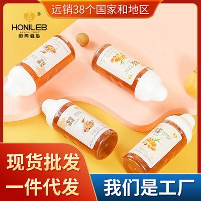 恒亮蜂业蜂蜜纯蜂蜜410克多蜜种可选奶嘴瓶便携装蜂蜜批发|ms