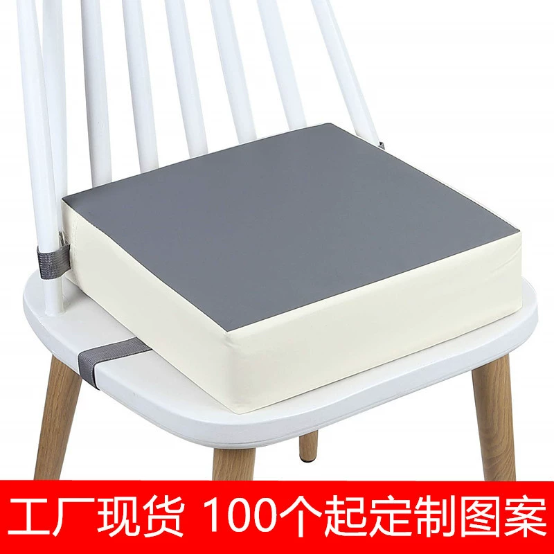Фабрика детский обеденный стул Кожаная подушка-бустер Студенческая подушка для сиденья съемная регулируемая портативная детская подушка для сиденья губка