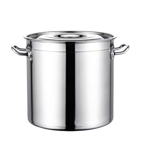 Extra large big capacious bucket stainless steel for commercial use