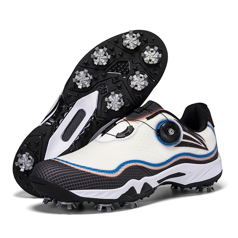 골프 신발 야외 스포츠 트레이너 스파이크 활동 스파이크 내마모성 미끄럼 방지 통기성 운동화