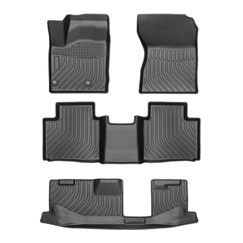 Es adecuado para Mitsubishi Outlander2022 - 2024 combustible 3D todo el tiempo TPE almohadilla de pie de automóvil