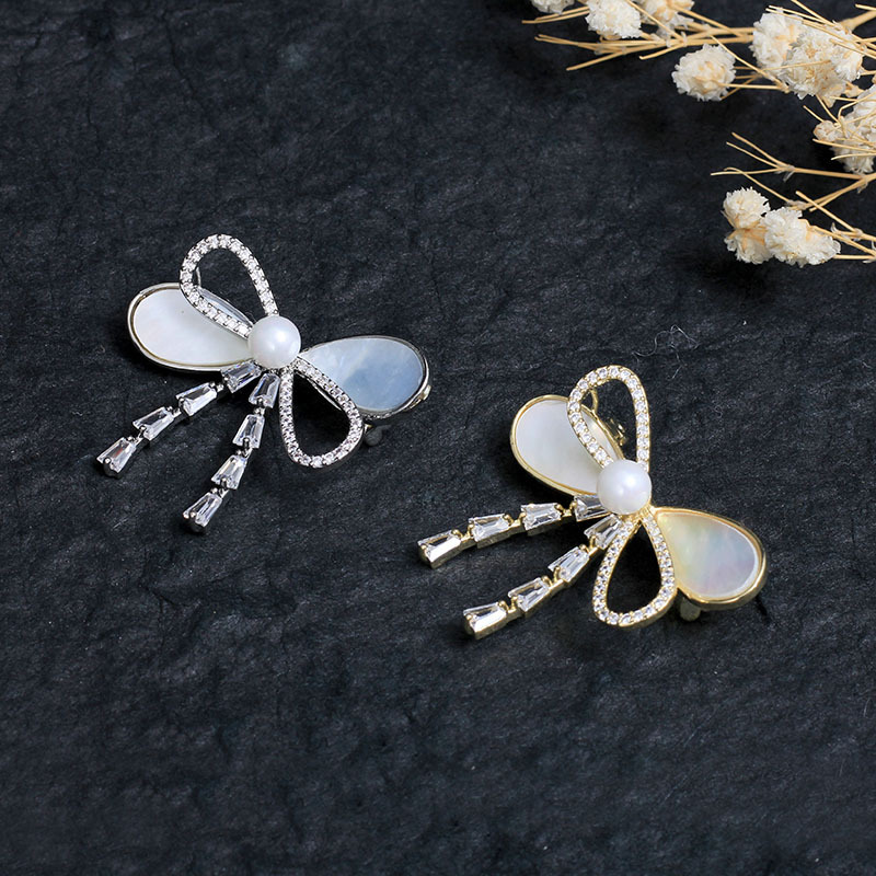 Mittelalterlicher Filigran Schmuck Barock Emaille Blüten Brosche_voghion.com