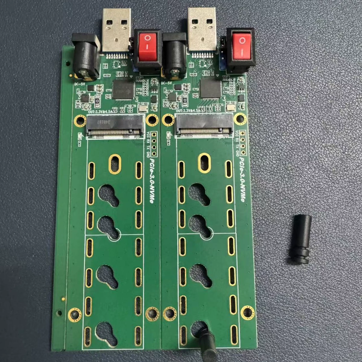 Карточка преобразования PCIe открывающая карта плата NVME в USB3.0 JM583 карта конвертации PCIe карта M2