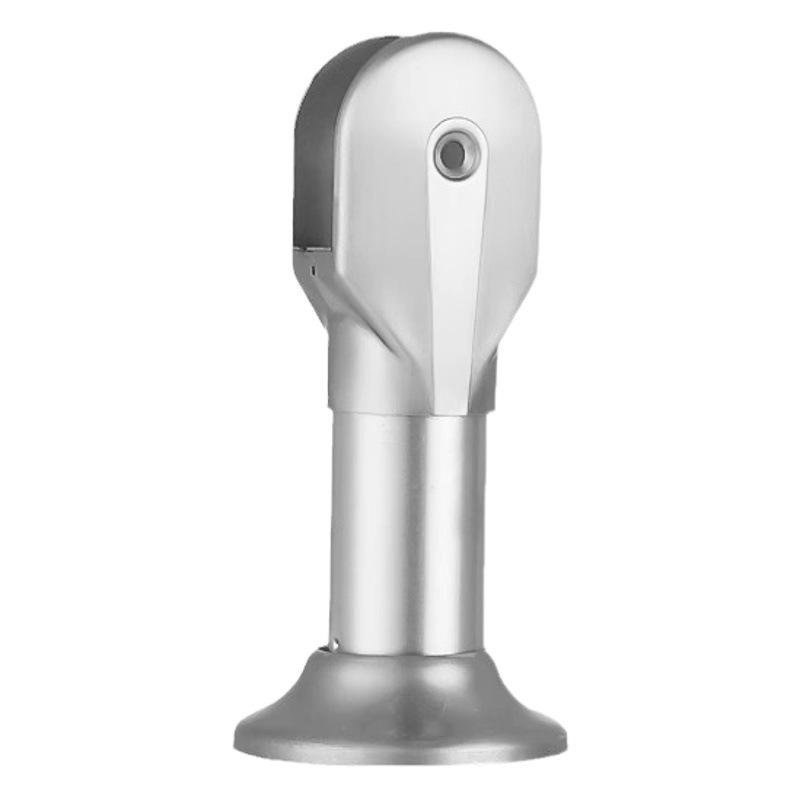 Public toilet partition hardware accessories toilet partition support leg partition stainless steel bracket foot splint foot