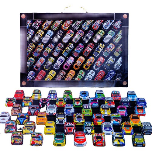 Alloy metal car model is not the same as children's simulation model racing set high-end gift box institutional gift