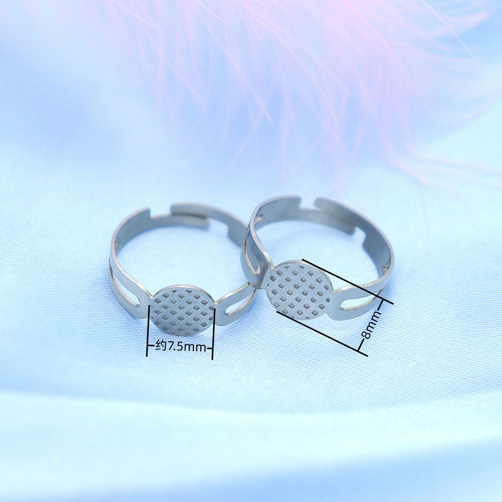 adjustable one size accessory stainless steel