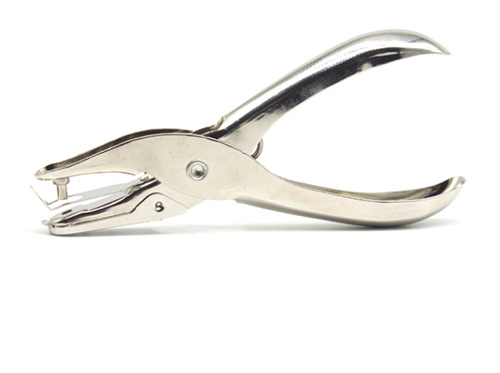 Hole punch 1102 all-metal hand-held punch punch pliers punch single hole ticket checker 3mm