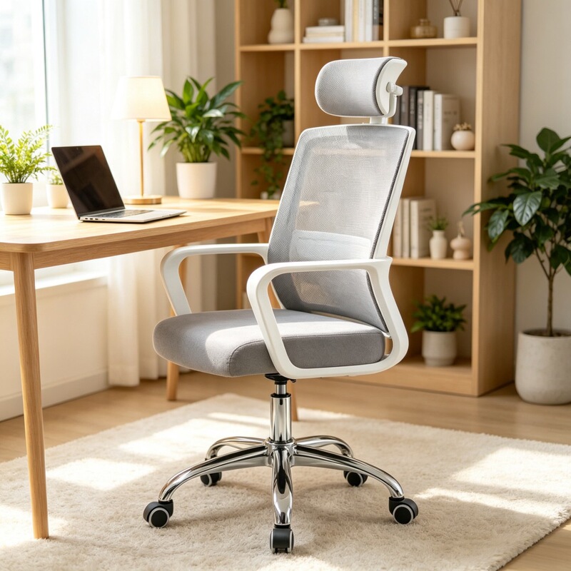 Backrest chair, office chair, comfortable for long periods of sitting, computer chair, workstation chair, meeting chair, home chair, upholstered ergonomic office chair