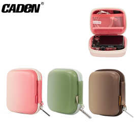 CADeN卡登小型卡片相机包防水防震pu硬壳收纳渐变色CCD数码相机包