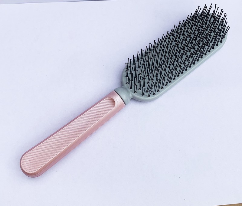 ハイ＆ローニードルヘアスムージングコーム、ウェット＆ドライ両用コーム、頭皮健康マッサージコーム、ヘアスムージング、家庭用静電気防止ふわふわコーム|undefined
