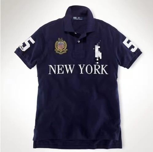 Summer Polo Shirt, Embroidered Short-Sleeve, Plus Sizes S–XXL, Leisure Casual