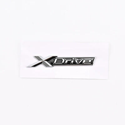 Body sticker Emblem, Four-Wheel Drive Emblem, Xdrive Car - x-drive-new-model-silver
