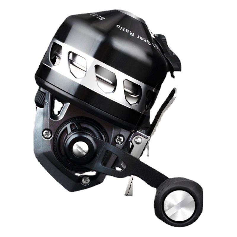 Fabricantes transfronterizos Piscis fortaleza BL33 BL39 rueda de pesca de metal Slingshot pesca dardo arco compuesto Luya rueda de pesca