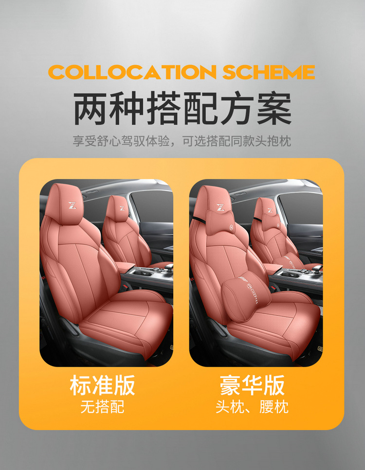 2025 Model 1.5t Longteng Type Changan Uniz Car Seat Covers, Custom-Made Full Surround Leather Car Seat Cushions
