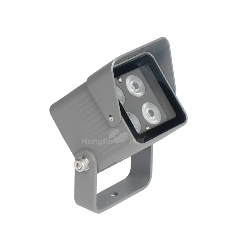 Квадратный LED-прожектор, настенный садовый светильник для столба, 9W, 2W