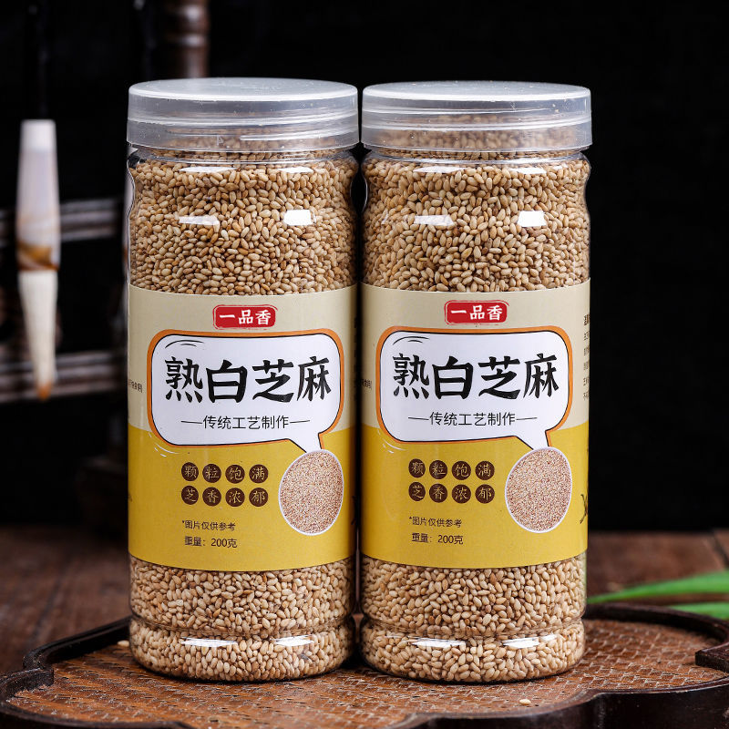 익힌 흰깨 [총 2캔] 400g