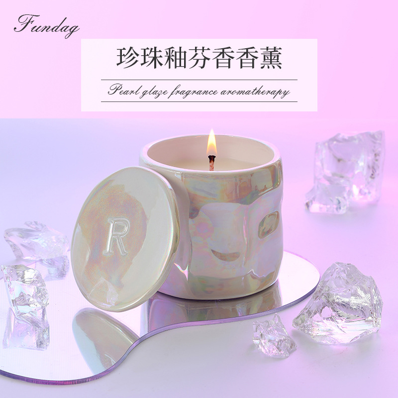 Candle, aromatherapy from pearl, wholesale