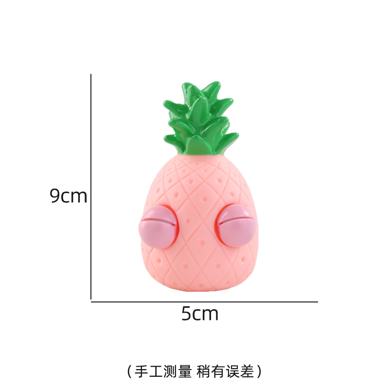 Transfronterizo caliente-venta llamativo gusano vegetal pellizco música descompresión juguete squeeze ojo-soplado creativo ventilación descompresión artefacto fábrica al por mayor